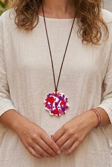 Collar Charlotte Purple mix