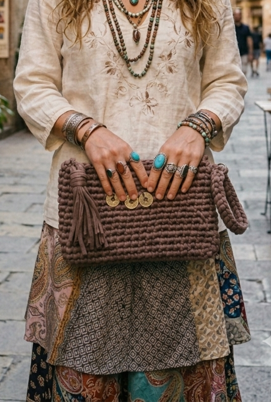 Bolso Clutch Etnika