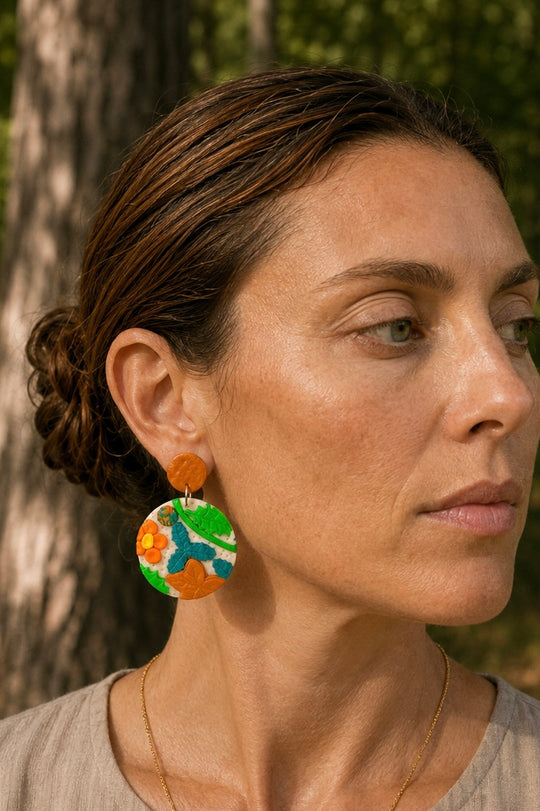 Pendientes Indiana Forest 