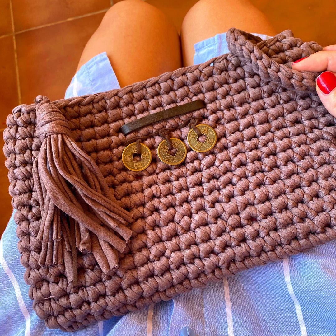 Bolso Bandolera Bolsos Modernos Tejidos A Crochet A Crochet Paso